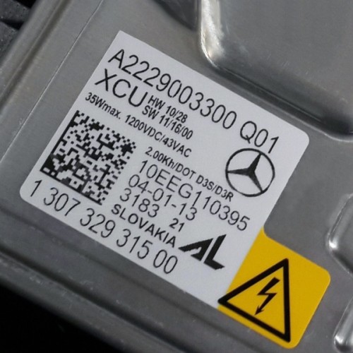 Mercedes-Benz Headlight Control Module. AL 1307329315. MB A2229003300.